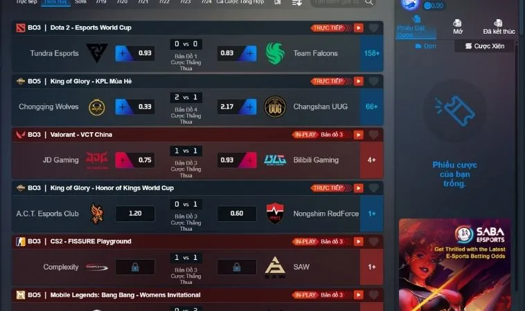 Bí Kíp Áp Dụng Cách Chơi Thể Thao Điện Tử Tại 2Bong88 Đỉnh Cao Nhất 2 Bảng kèo cá cược Thể Thao Điện Tử Tại 2Bong88