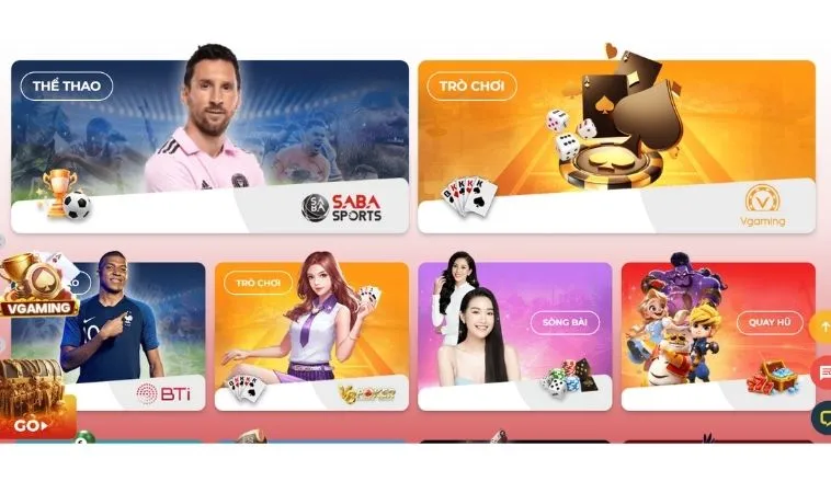 Giao diện trang chủ nhà cái 2Bong88