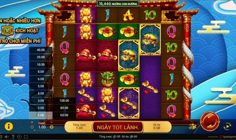 Giao diện chơi Nổ Hũ Thần Tài Tại 2Bong88